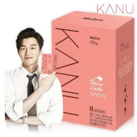 [สินค้าใหม่]Kanu Dolce Latte คานู เกาหลี [MAXIM]  Coffee 17.3g x 24 stick พร้อมกล่อง 맥심 카누 돌체 라떼