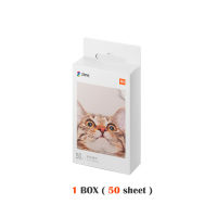 Xiaomi Mijia Photo Paper For MI Pocket Printer 20PCS50PCS No Ink Printing 3 Inches Durable Color Adhesive Pasting Printer Paper