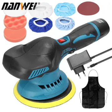 5-inch Electric Car Polisher Kit 700W Auto Car Buffer 600-3700RPM Variable  Polishing Machine with Auxiliary Handle Sponge Wool - AliExpress