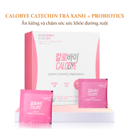 Trà xanh giảm cân Calobye Catechin lợi khuẩn cân bằng vóc dáng Hàn Quốc
