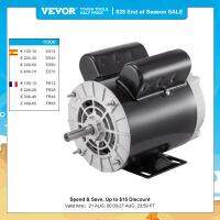 VEVOR Motor Listrik คอมเพรสเซอร์แบบเฟสเดียว2 HP 115/230V 3450RPM ที่อยู่อาศัยเหล็กสำหรับปั๊มเครื่องจักรขนส่งเครื่องผสม