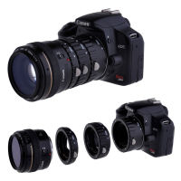 GloryStar MK-C-AF-B ABS Auto Focus Macro Extension Tube Set สำหรับ Canon EOS EF EF-S 450D 500D 55D 1100D T5i T4i T3i