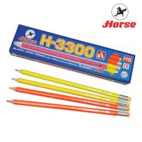 Horse ดินสอไม้ HB (12 แท่ง) H-3300