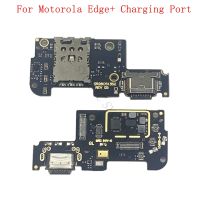 ขั้วต่อพอร์ตชาร์จ USB บอร์ด Flex Cable สําหรับ Motorola Moto Edge + Edge Plus Charging Connector ชิ้นส่วนซ่อม