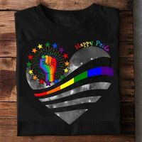 เสื้อยืดพิมพ์ลายแฟชั่นเสื้อยืด พิมพ์ลายสโลแกน Lgbt Gay Pride ตลก ขายดีที่สุด ผ้าฝ้ายแท้