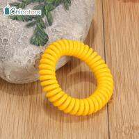 [Chinatera] 10pcs Telephone Line Mosquito Bracelet Hair Rope Pest Control 240 Hours Insect Protection Outdoor Indoor Adults Kids