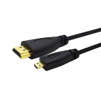 Micro HDMI Yang Kompatibel dengan Kabel 3ft 1m1.5m 2M 3M 3D 4K x 2K Pria-Pria Premium Tinggi Berlapis Emas HDMI Kabel Adaptor