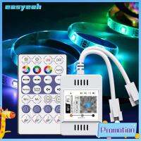 EASYEAH 144วัตต์ค่ะ ตัวควบคุม WIFI LED DC5-24V 2048พิกเซล ไฟหรี่ RGB ของใหม่ สมาร์ทสมาร์ทโฟน แอป/ รีโมทคอนโทรล สำหรับ WS281 SM16703 Strip Lights