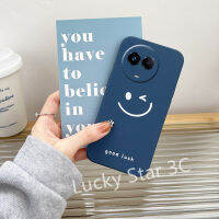 ปลอกอ่อนคลังสินค้าพร้อมสำหรับ Realme 11 NFC 4G 5G C51 2023 Phone Case เคสโทรศัพท์มีลายยิ้มให้ความรู้สึกป้องกันลายนิ้วมือฝาหลังโทรศัพท์