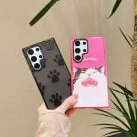 เคสโทรศัพท์กันกระแทกสำหรับ Samsung Galaxy S23/S22อัลตร้าเคสสำหรับผู้หญิงรูปการ์ตูนน่ารักเด็กผู้หญิงเคสไอโฟนใส่เคสโทรศัพท์ซิลิโคน