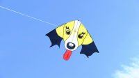 free shipping children cartoon kites large dog kites flying toys outdoor fun nylon kite kids line cerf volant parafoil vlieger