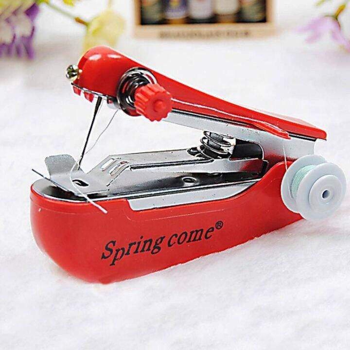 Mini Manual Sewing Machine Portable Cordless Small Sewing Machine