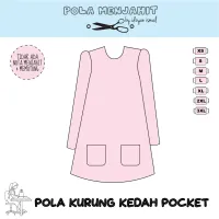 Pattern Of Front Pocket Pattern Clothes KURUNG Blouse Pattern Pattern Clothes Only