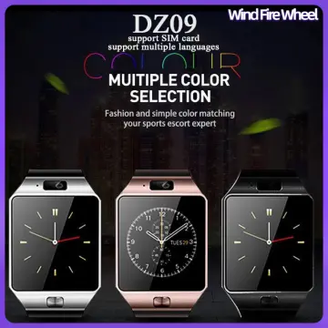 Generic Black Dz09 Bluetooth Smart Watch, 100G