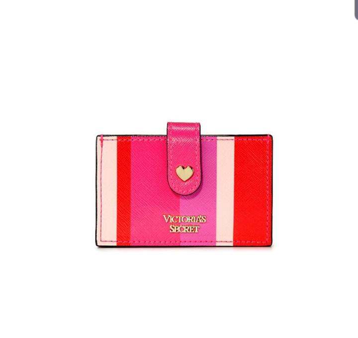 Pink Striped Accordion Card Case Lazada PH