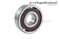 ตลับลูกปืนเม็ดกลมเชิงมุม CN 7301-7309 ตลับลูกปืนรังเหล็ก รังทองเหลือง Angular Contact Ball Bearings