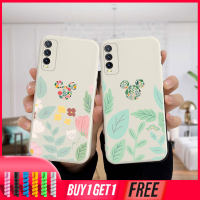 เคส VIVO Y21E Y21A Y33T Y01 Y21 2021 Y20 Y12S Y20S Y20i Y53 Y51 2020 Y31 2021 Y12 Y21S Y12A Y20A Y20G Y30G Y12G Y30 Y51S Y53S Y15S Y15A Y10 Y21T Y91C Y91 Y17 Y93 Y50 Y72 Y52 Y51A Y33S Y30i Y12i Y11S Y15 Y95 Y11 Y90 Y91i มิกกี้พิมพ์ใบสีเขียว