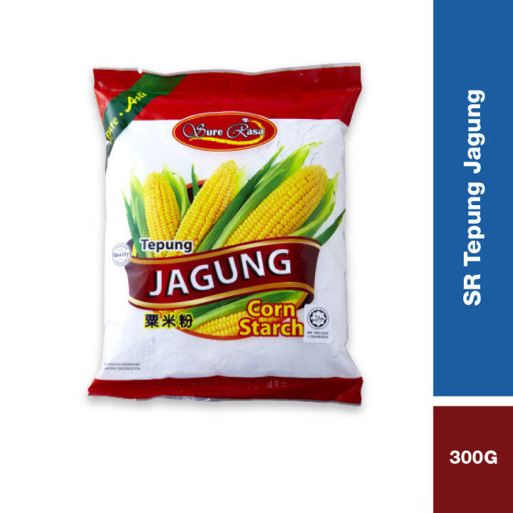 Sure Rasa Corn Flour 300g (Tepung Jagung) Lazada