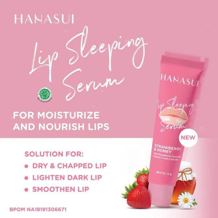 HANASUI LIP SLEEPING SERUM 12g Lazada Indonesia