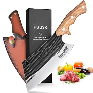 Huusk Japan Knife, Brisket Knife 11.6 Inch Premium Slicing Knife Hand  Forged