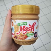 สินค้าเข้าใหม่ ? Mash Crunchy Peanut Butter 340g.?