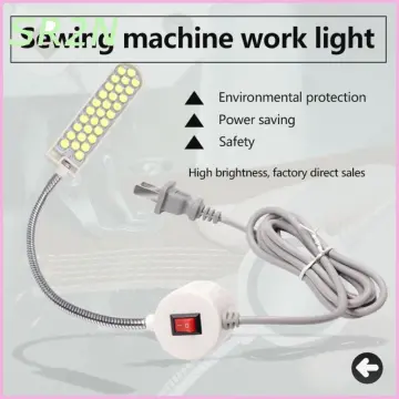 Sewing Machine LED Lights Multifunctional Flexible Work Lamp Magnetic  Sewing light for Drill Press Lathe Industrial Lighting