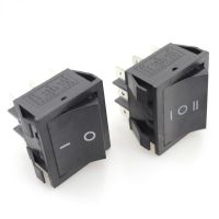 Rocker switch on-off-on/on-off 9 pins