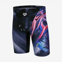 Summer Mens Swimsuit Tight Shorts Swimming Trunks Endurance Athletic Pants Quick Dry Swimsuit Diving Beach Surfing Jammers 2023