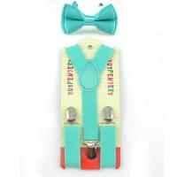 Bow tie Suspenders Set Y-Shape Braces For Trousers Pants Butterfly Knot Sets Fashion Kids Children Boys Girls Formal Dress Gift Boys Clothing