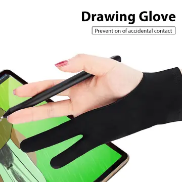 1Pc Artist Drawing Glove Stretchy Prevent Mess Up Firm Stitching