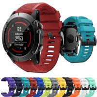 yiqtft For Garmin Fenix 6 6S 6X Pro 5X 5 5S Plus 3 3HR Forerunner 935 945 Strap Quick Release Watch Band 26 20 22mm Silicone Bracelet