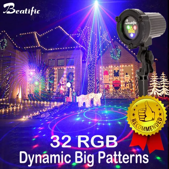 Festoon Lights Outdoor Christmas Decorations 2022 New Year Laser