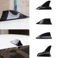 Universal Car Decorative Antenna Stylish Carbon Fiber Car Vehicle Roof Shark Fin Antenna Aerial Auto Decoration Car Accessories