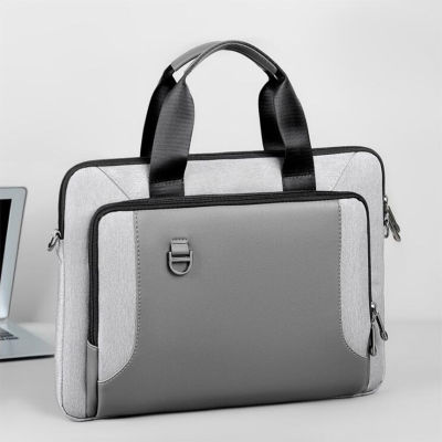 กระเป๋าแล็ปท็อปกรณี14 15 15.6นิ้วกระเป๋าโน๊ตบุ๊คกันน้ำคอมพิวเตอร์ไหล่กระเป๋าถือกระเป๋าเอกสารกระเป๋า