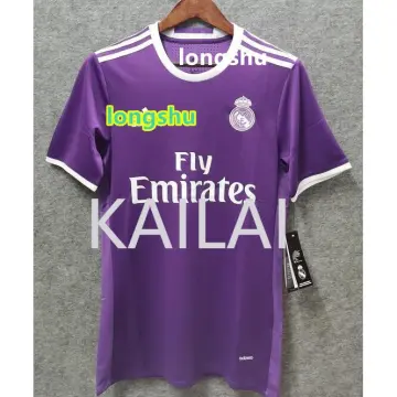 real madrid purple jersey long sleeve