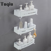 Wall Mounted White Aluminum Bathroom Soap Dish Bath Shower Shelf Bath Shampoo Holder Basket Holder Corner shelf