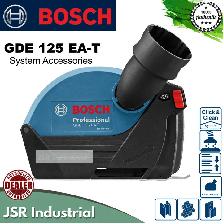BOSCH GDE 125 EAT Professional Dust Extraction Guard for GWS 125 Angle