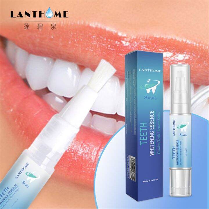 Lanthome 3D Teeth Whitening Pen Whitening Gel Bleach Remove Stains Oral ...