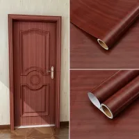 Modern furniture decoration doors desktops cabinets renovation stickers self-adhesive waterproof wood grain wallpaper rolling