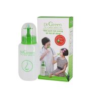 Bình rửa mũi Dr Green 240ml - Tặng kèm 10 gói muối biển nha đam