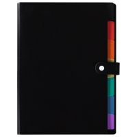 【hot】 Folder File Colorful Binder Large Capacity Paper Document Test Organizer Multi-layer