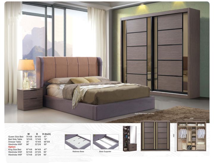 *Latest Promotion* Mixbox Bedroom Set TB-MH84 - Bedframe / 6 X 8 FT ...