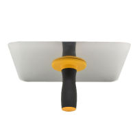 ฉาบปูน Board Construction Aluminium Finishing Craftsman Trowel Mortar Board Plastering Tool Paint Holder With Handle Holder