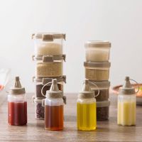 4Pcs Mini Tomato Ketchup Bottle Portable Sauce Salad Squeeze Bottle Small Bento Seasoning Box Storage Kitchen Accessories