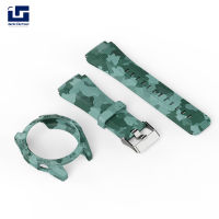 ME【ready Stock】Silicone Watch Strap Case Bracelet Protector Cover Band Compatible For Huawei Gt3 46Mm Smartwatch Accessories