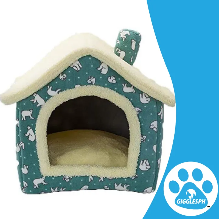 Four Seasons Universal Removable and Washable Dog Cat House with Bed