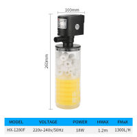 (18W) ตู้ปลากรองปลาสามในหนึ่งเดียวปั๊มกรองอากาศตู้ปลาวัสดุกรองในตัวกรองสามในหนึ่งเดียว