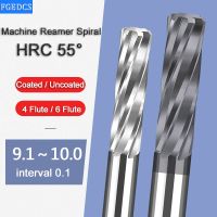 เครื่องคาร์ไบด์ Reamer Spiral 9.1 9.2 9.3 9.4 9.6 9.7 9.8 9.9 9.5 เครื่องตัดโลหะ 6 ขลุ่ย CNC Chucking Reamer เครื่องมือตัดเคลือบ