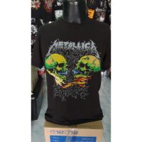 เสื้อวง เสื้อทัวส์ เสือยึดวงดนตรี METALLICA ลิขสิทธิ์แท้100%