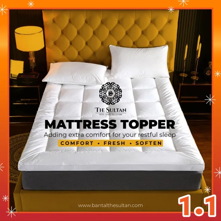 Mattress Topper The Sultan Sultera 5 Star Quality (Single Super
